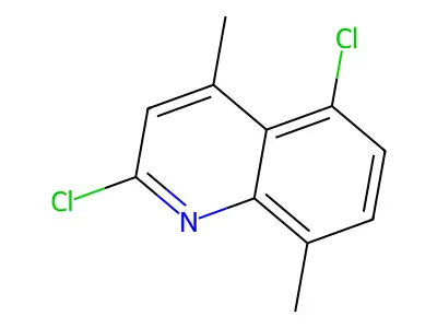 2,5-Dichloro-4,8-dimethyl-quinoline structure