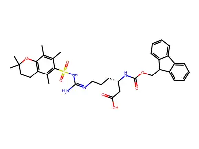 Fmoc-beta-Homogln(Trt)-OH structure