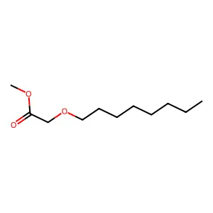 Methyl 2-octoxyacetate structure