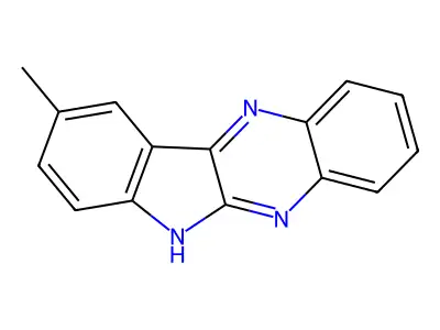 9-Methyl-6H-indolo[2,3-b]quinoxaline structure