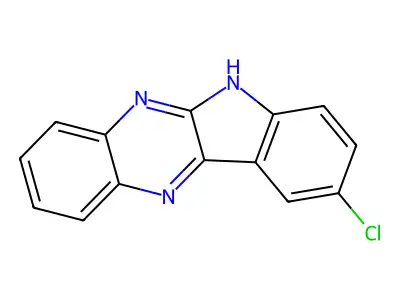 9-Chloro-6H-indolo[2,3-b]quinoxaline structure