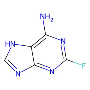 2-Fluoroadenine structure