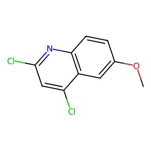 2,4-Dichloro-6-methoxyquinoline structure