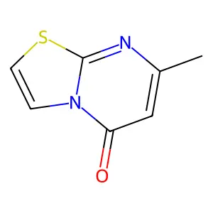 7-Methyl-5H-(1,3)thiazolo(3,2-a)pyrimidin-5-one structure