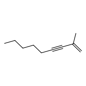 2-Methyl-1-nonene-3-yne structure