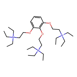 加拉碘铵 structure