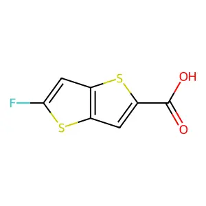 5-Fluorothieno[3,2-b]thiophene-2-carboxylic acid structure