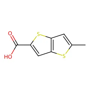 5-Methylthieno(3,2-b)thiophene-2-carboxylic acid structure
