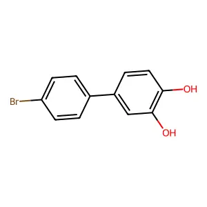 4'-Bromo-(1,1'-biphenyl)-3,4-diol structure