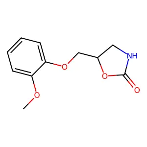 Mephenoxalone structure