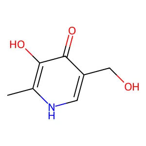 3,4-Dihydroxy-2-methylpyridine-5-methanol structure