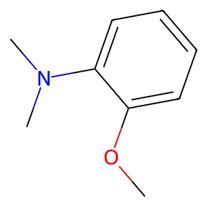 Benzenamine, 2-methoxy-N,N-dimethyl- structure
