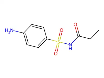 N-(4-aminophenyl)sulfonylpropanamide structure