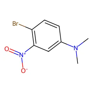 N-(4-Bromo-3-nitrophenyl)-N,N-dimethylamine structure