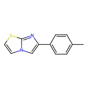 6-(4-Methylphenyl)imidazo(2,1-b)thiazole structure