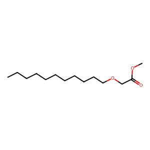 十一烷氧基乙酸 structure