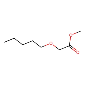Methyl (pentyloxy)acetate structure
