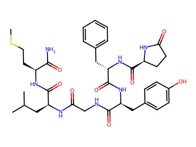 Substance P (6-11), glp(6)-iodo-tyr(8)- structure