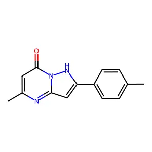 5-Methyl-2-(4-methylphenyl)pyrazolo[1,5-a]pyrimidin-7-ol structure