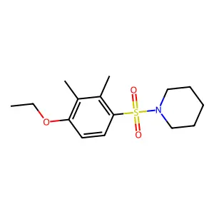 1-(4-Ethoxy-2,3-dimethylphenyl)sulfonylpiperidine structure