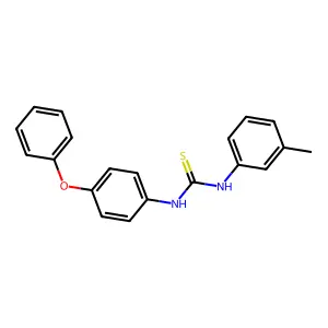 1-(3-Methylphenyl)-3-(4-phenoxyphenyl)thiourea structure