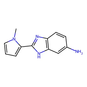 2-(1-methyl-1H-pyrrol-2-yl)-1H-Benzimidazol-6-amine structure