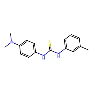 1-[4-(Dimethylamino)phenyl]-3-(3-methylphenyl)thiourea structure