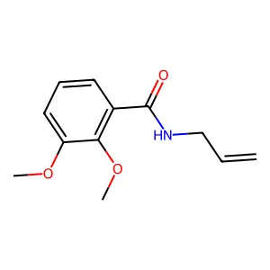 2,3-dimethoxy-N-prop-2-enylbenzamide structure