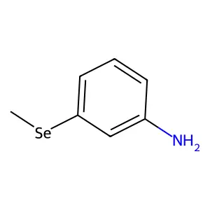 3-(甲基硒基)苯胺 structure