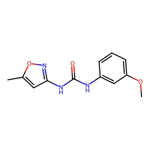 1-(3-Methoxyphenyl)-3-(5-methylisoxazol-3-yl)urea structure