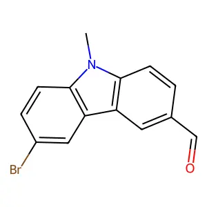 6-溴-9-甲基-9-3-甲醛 structure