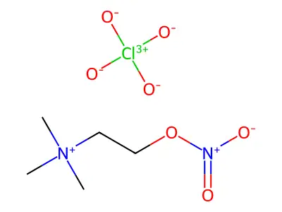 Nitricholine Perchlorate structure
