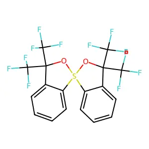C18H8F12O2S structure