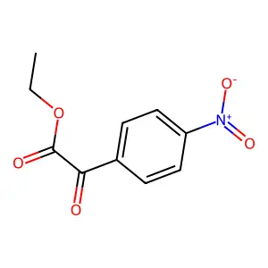 Ethyl 4-nitrophenylglyoxylate structure