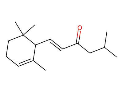 5-Methyl-1-(2,6,6-trimethylcyclohex-2-en-1-yl)hex-1-en-3-one structure