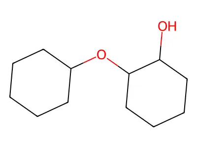 2-(Cyclohexyloxy)cyclohexan-1-ol structure