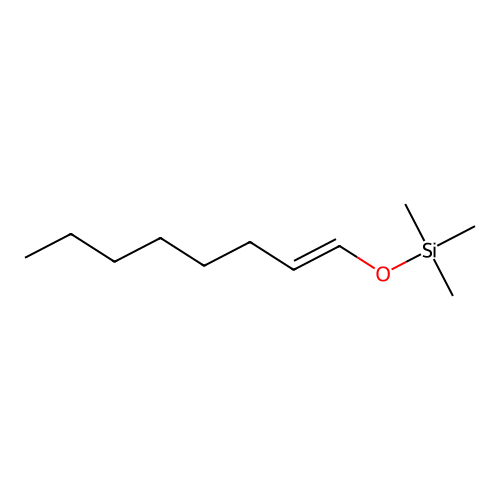 Silane, trimethyl[(1Z)-1-octenyloxy]- structure
