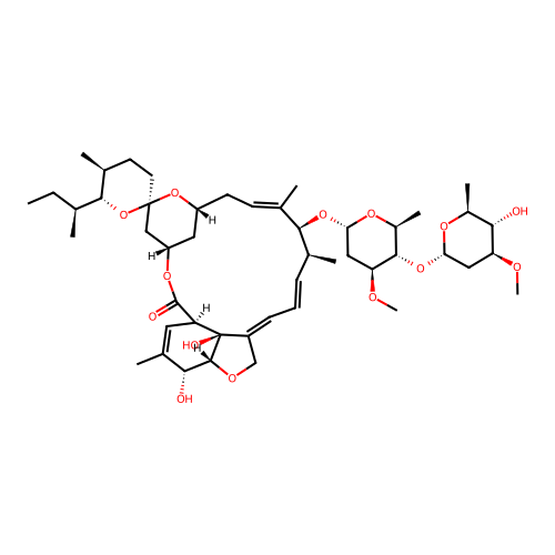 Ivermectin B1a structure