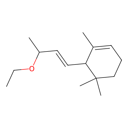 6-(3-Ethoxybuten-1-yl)-1,5,5-trimethylcyclohexene structure