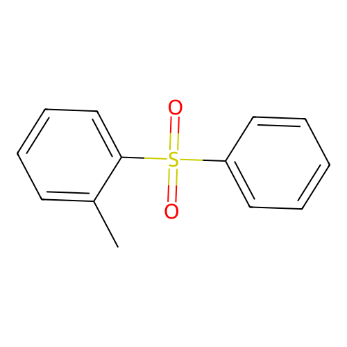 Benzene, 1-methyl-2-(phenylsulfonyl)- structure