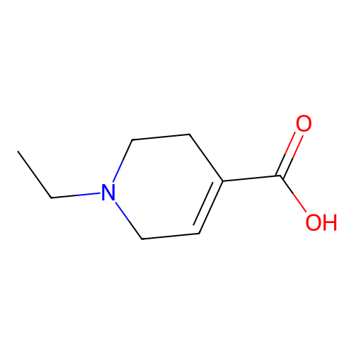 1-Ethyl-1,2,3,6-tetrahydropyridine-4-carboxylic acid structure