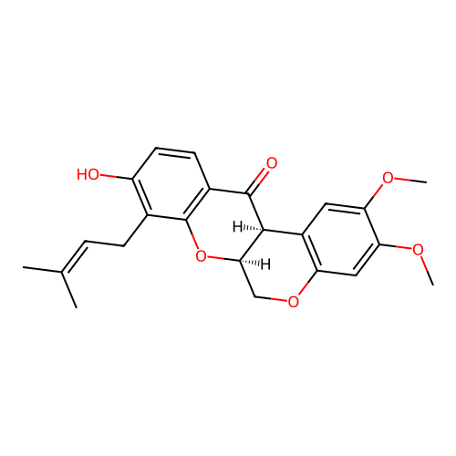 Rotenonic acid structure