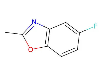 5-Fluoro-2-methylbenzoxazole structure