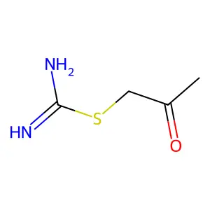 2-Oxopropyl carbamimidothioate structure