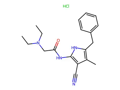 苄腈利多卡因类似物 structure