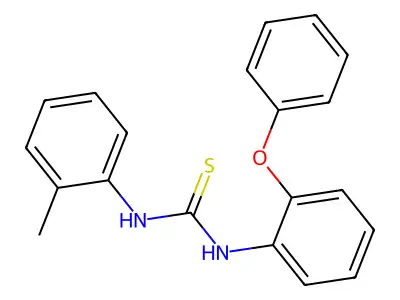 1-(2-Methylphenyl)-3-(2-phenoxyphenyl)thiourea structure