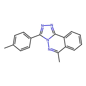 6-Methyl-3-(4-methylphenyl)-[1,2,4]triazolo[3,4-a]phthalazine structure