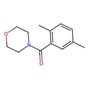 (2,5-Dimethylphenyl)(morpholin-4-yl)methanone structure