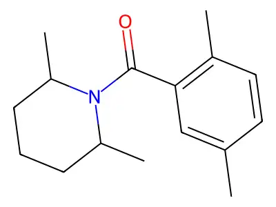 (2,5-Dimethylphenyl)(2,6-dimethylpiperidin-1-yl)methanone structure