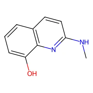2-(Methylamino)quinolin-8-ol structure